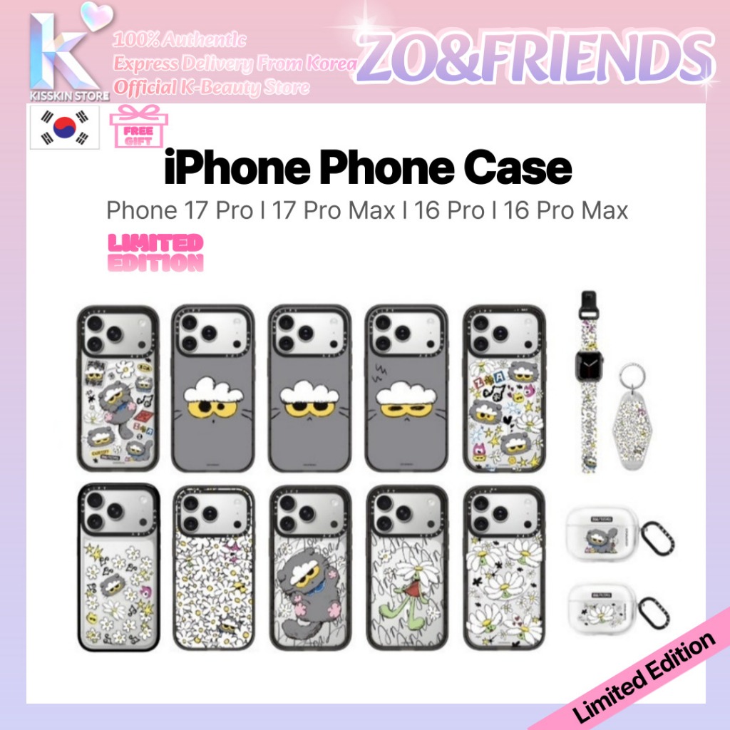 ZO&FRIENDS เคส iPhone อย่างเป็นทางการสําหรับ iPhone 17 Pro / 17 Pro Max / 16 Pro / 16 Pro Max | เคสโ