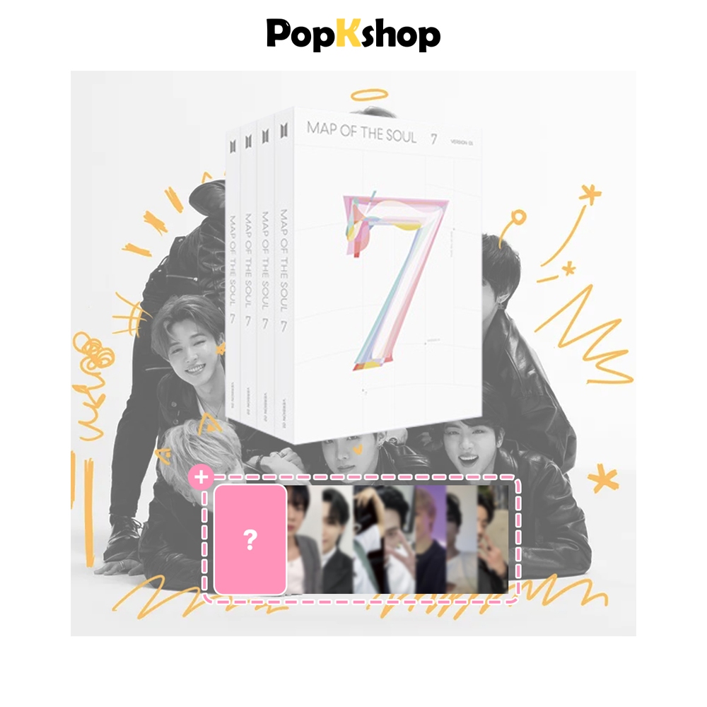 [ของแถม] BTS 4th Studio Album [ MAP OF THE SOUL : 7 ]