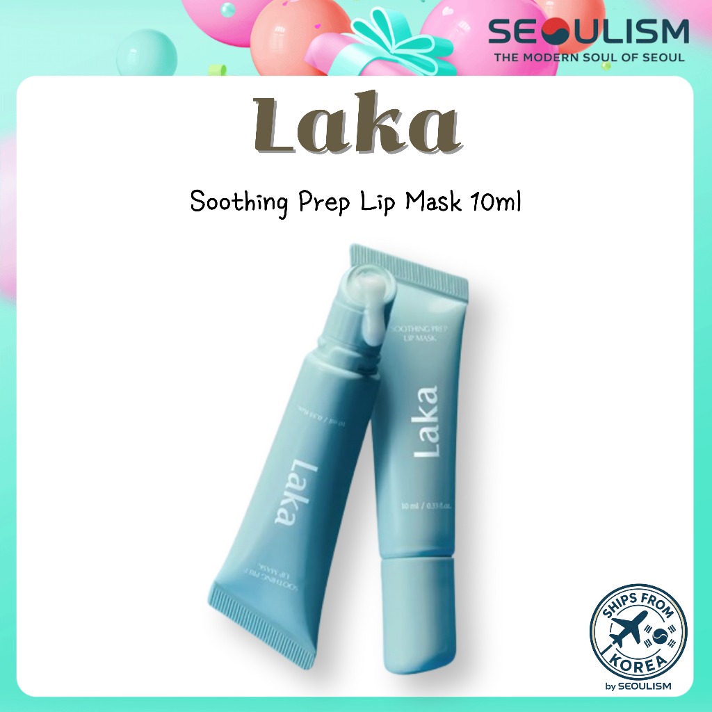 🇰🇷[LAKA] Soothing Prep Lip Mask 10ml | สมูท ลิป พรีป | ลิปแคร์เกาหลี