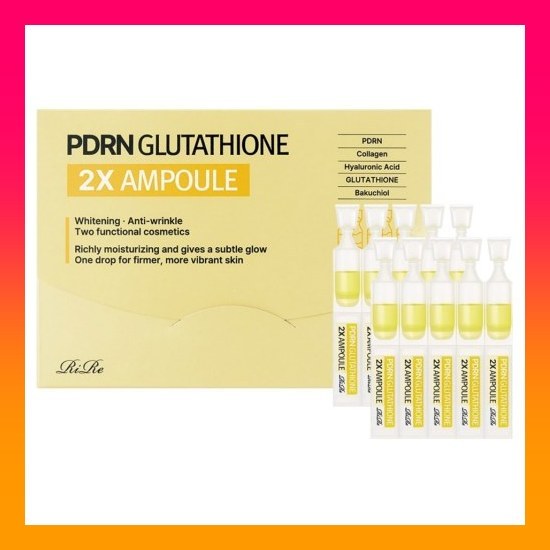 RiRe PDRN Glutathione Ampoule 1ml x 10p, Daily Skin Care Ampoule