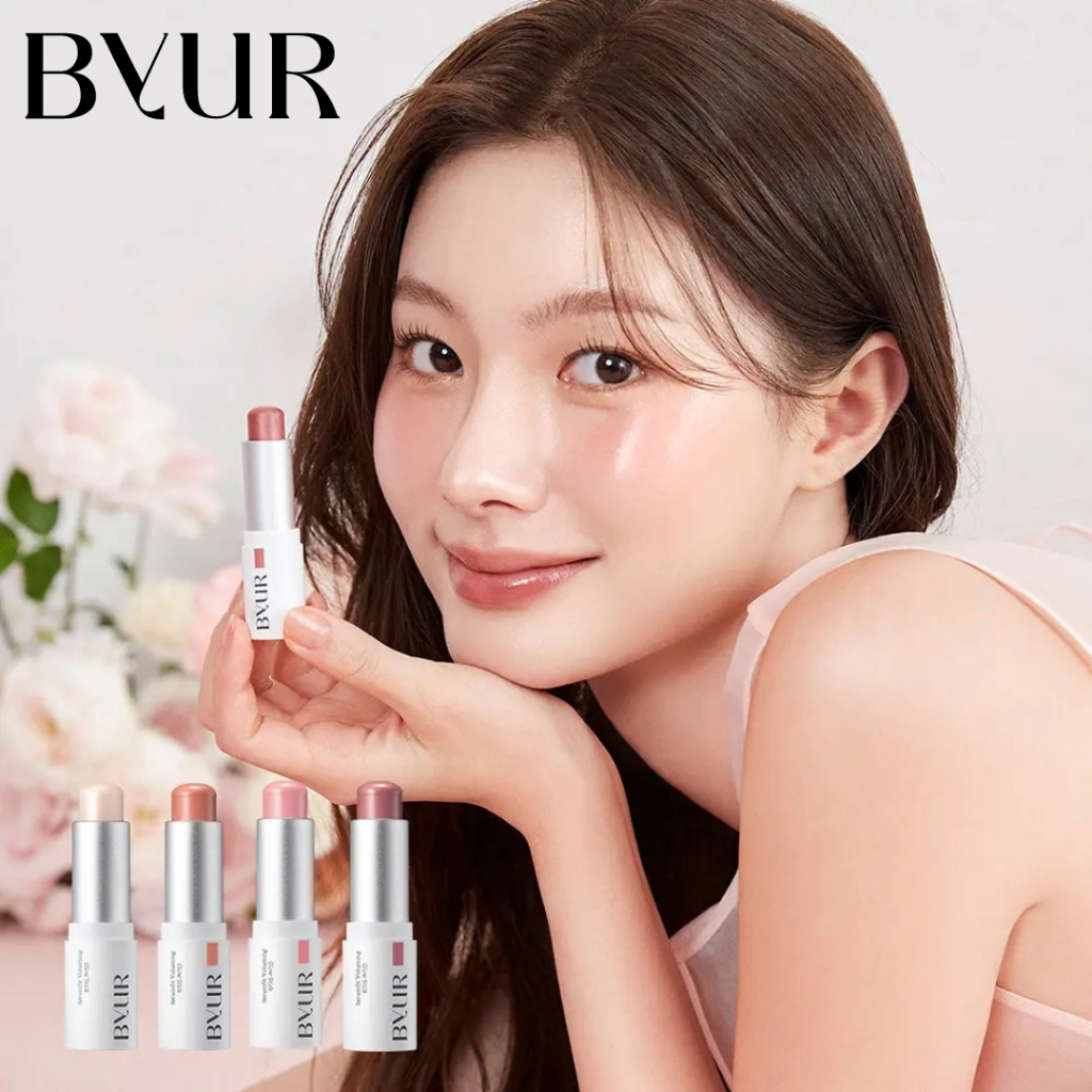 BYUR Serumfit Voluming Glow Stick ไฮไลท์สติ๊ก 3in1 ใช้ได้ทั้งปาก แก้ม ตา ผิวโกลว์ฉ่ำใส เนื้อเซรั่ม ไม่เป็นผง พกพาง่าย