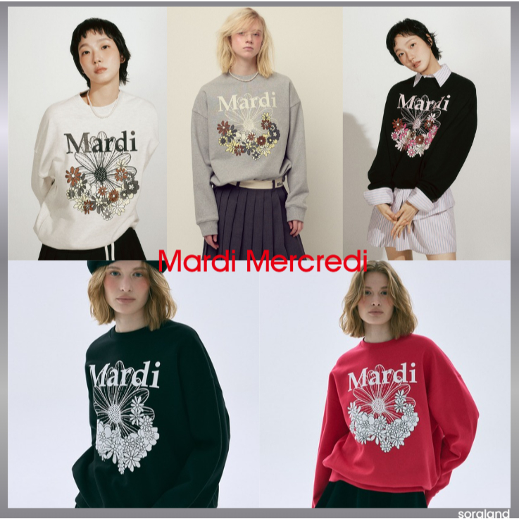 [MARDI MERCREDI] SWEATSHIRT FLOWERMARDI JARDIN
