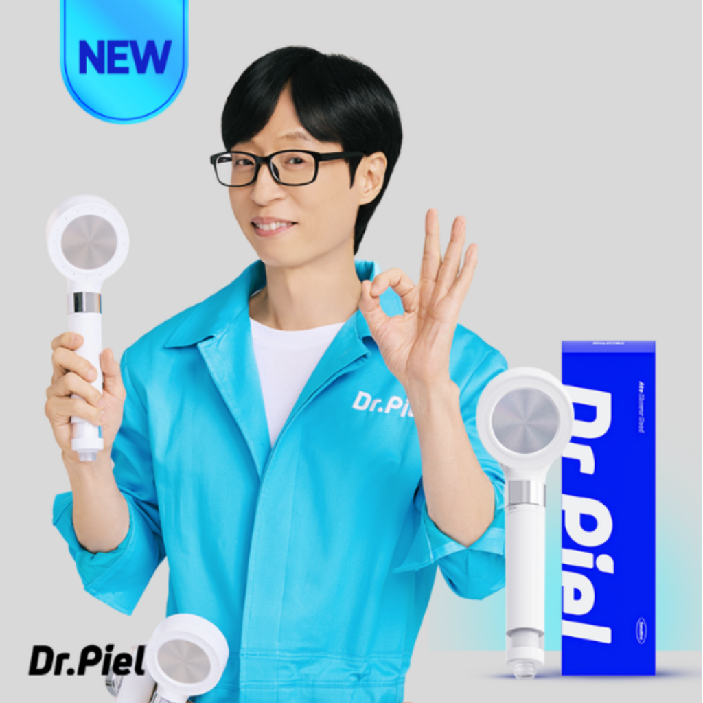 [ใหม่] [Dr.Piel] หัวฝักบัว Ato ทรงเตี้ย