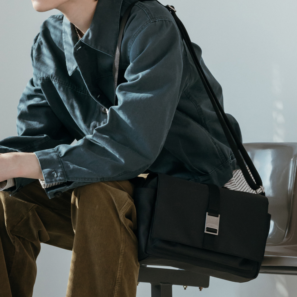 MARHEN.J حقيبة كروس RITMO Urban Light مقاومة للماء بسحاب — صورة 2