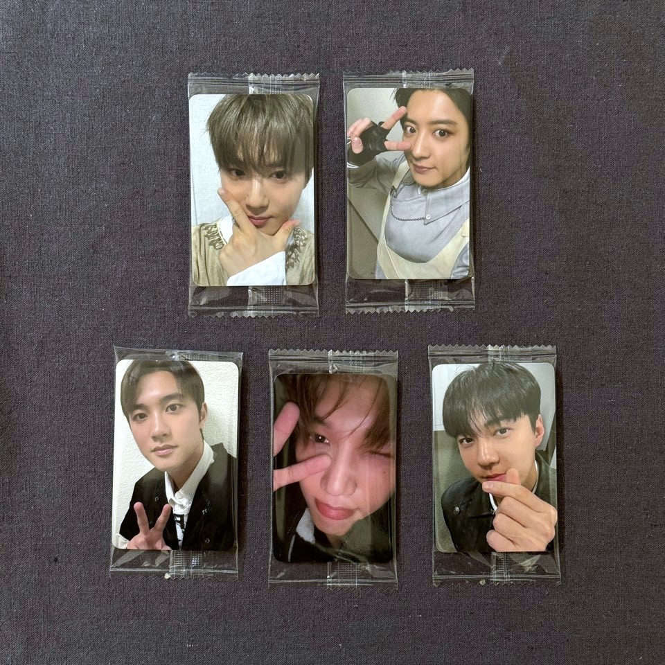 EXO 8th Album REVERXE Ktown4u Photo Event Fansign Photocard