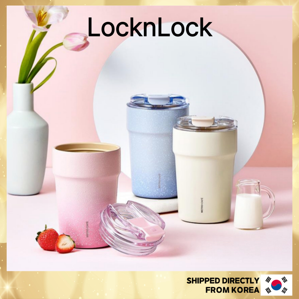 [LocknLock] Metro Café Ceramic Tumbler 400ml / 500ml/ 650ml