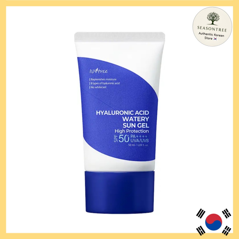 [ISNTREE] Hyaluronic Acid Watery Sun Gel 50ml SPF50+ PA++++Moisturizing Lightweight Daily Sunscreen