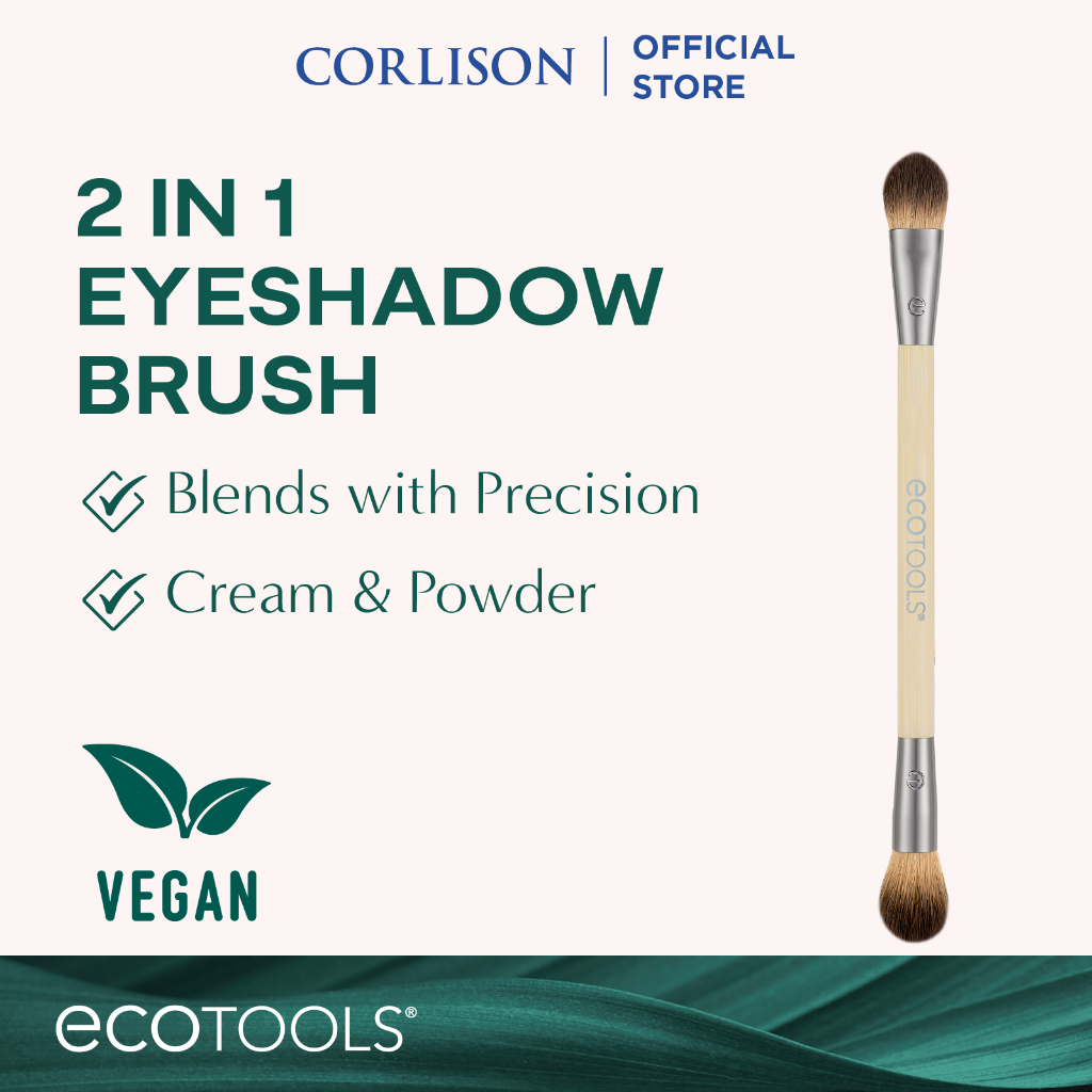 EcoTools Cream & Powder Dual-Ended Eye Brush