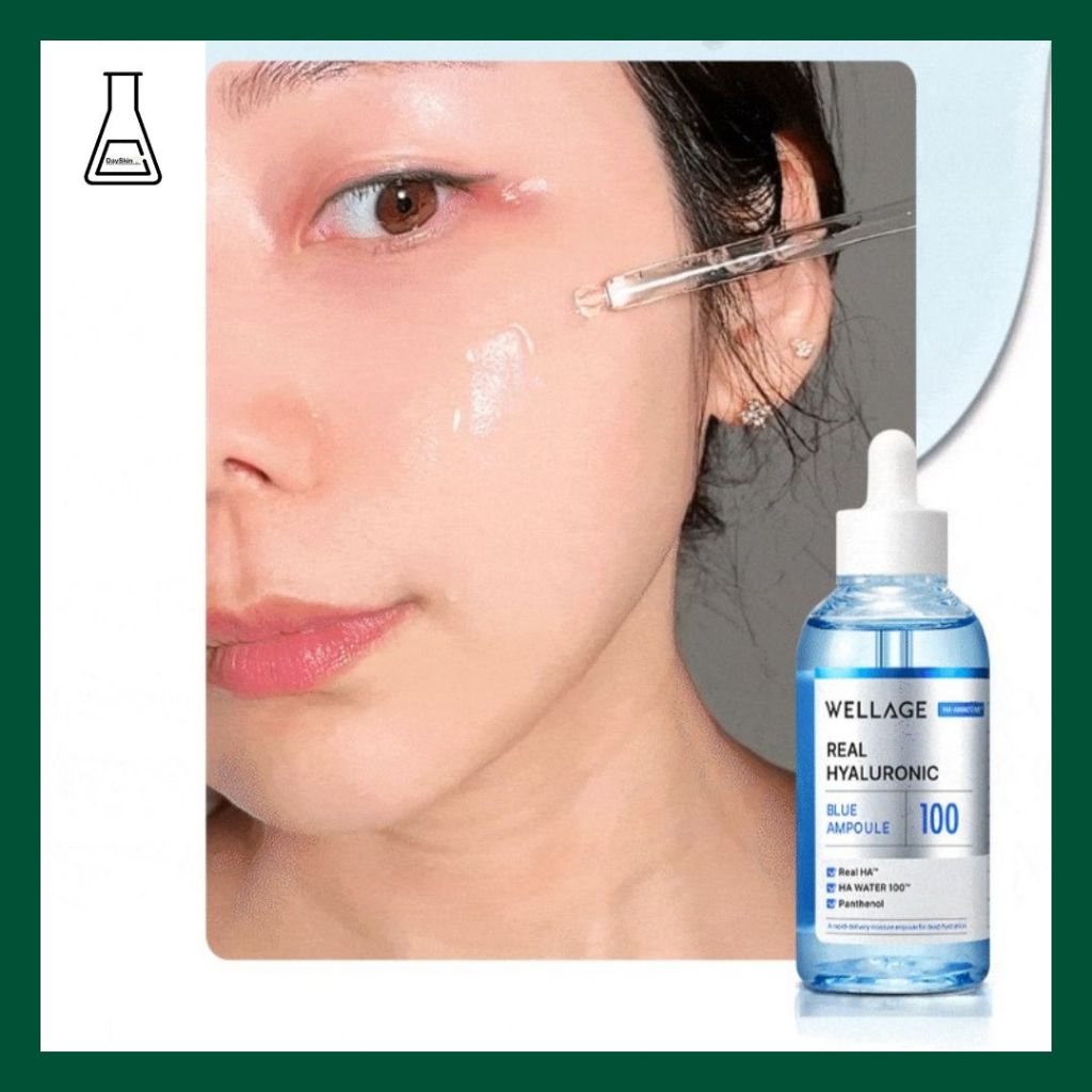 [Wellage] Wellage Real Hyaluronic Blue Ampoule Serum 100ml