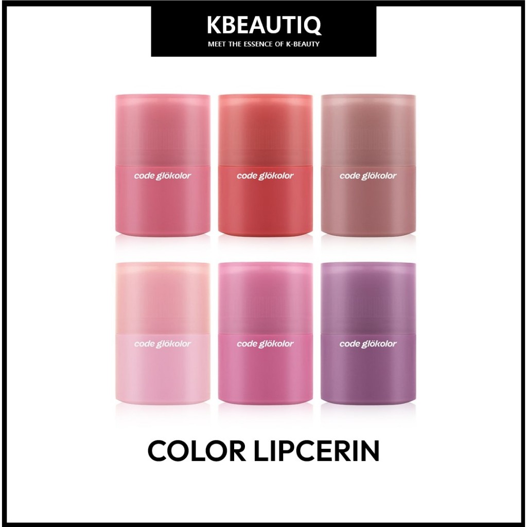 CODE GLOKLOR COLOR LIPCERIN (6 สี)
