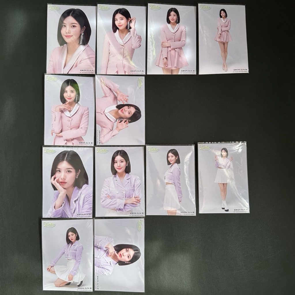 Kwon Eunbi Izz*one Official Japan Bromides/3R Photos (Twelve)