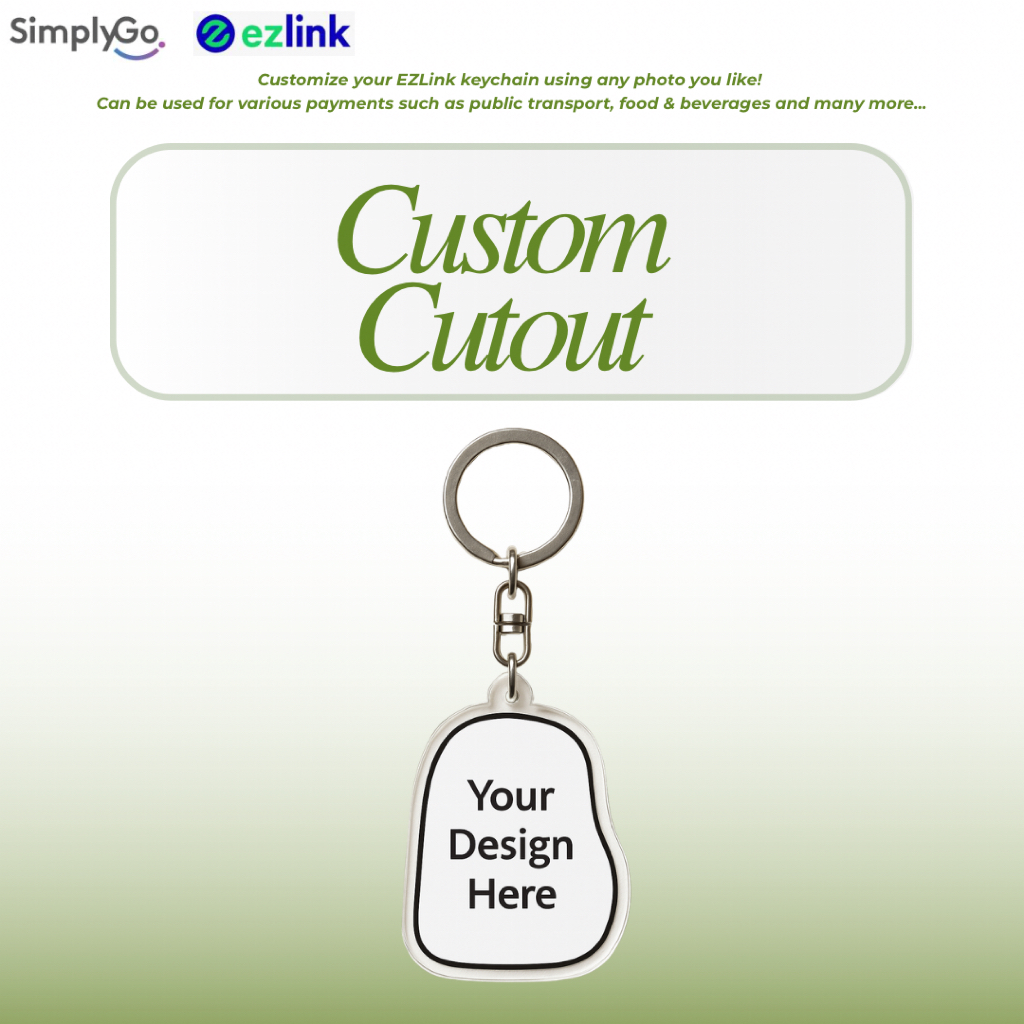 พวงกุญแจแบบกําหนดเอง EZLink/Transportation Card -