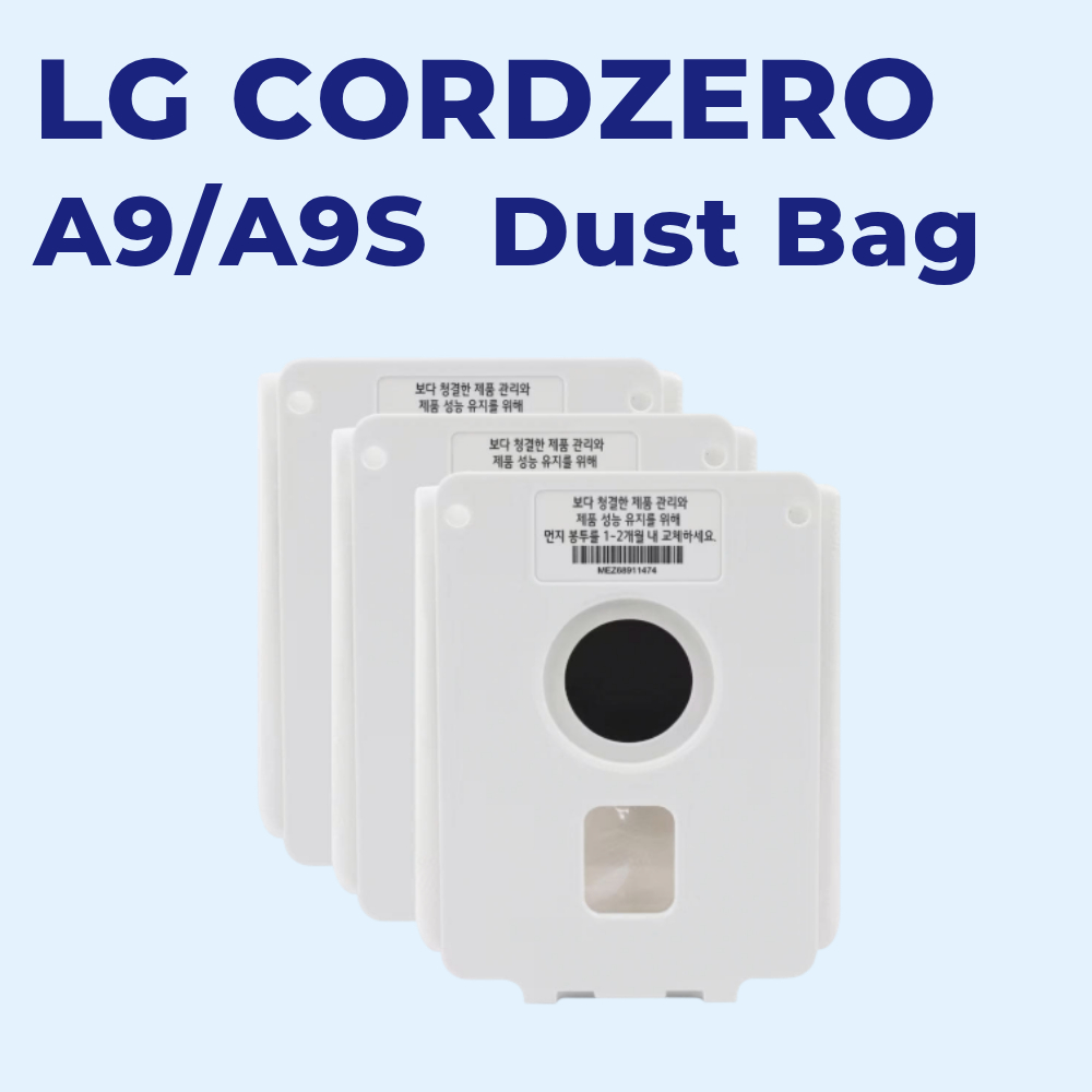 [อุปกรณ์เสริม] LG CordZero A9/A9S All-in-One Tower Dust Bag 3 ชิ้น AGF78838447