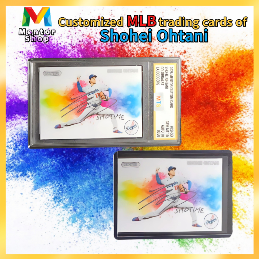 [ร้านเมนเตอร์]  ✨การ์ดแบบกําหนดเอง Shohei Ohtani Colorblast✨