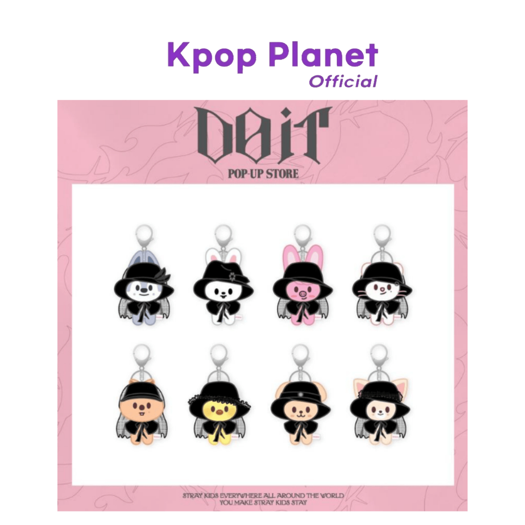 STRAY KIDS - DO IT POP-UP STORE SKZOO MD [SKZOO COSTUME MAGNET PLUSH KEYRING]