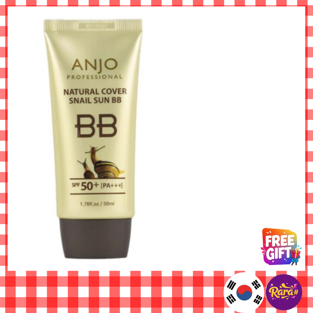 [Anjo] Natural Cover Snail Sun BB Cream 50ml SPF50+ PA+++
