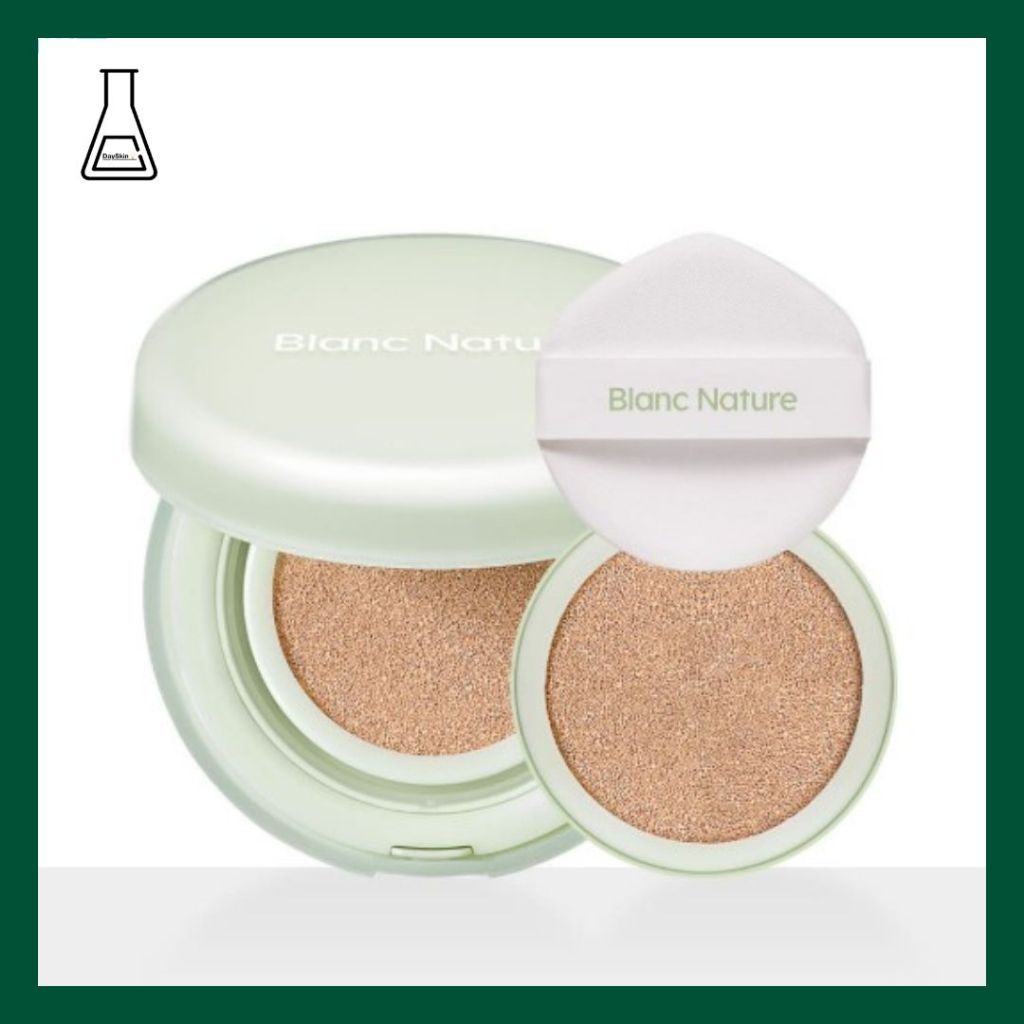 [Blanc Nature] Blanc Nature Sebum Zero Air Fit Cushion 15g + รีฟิล + พัฟเซ็ต 3 สี
