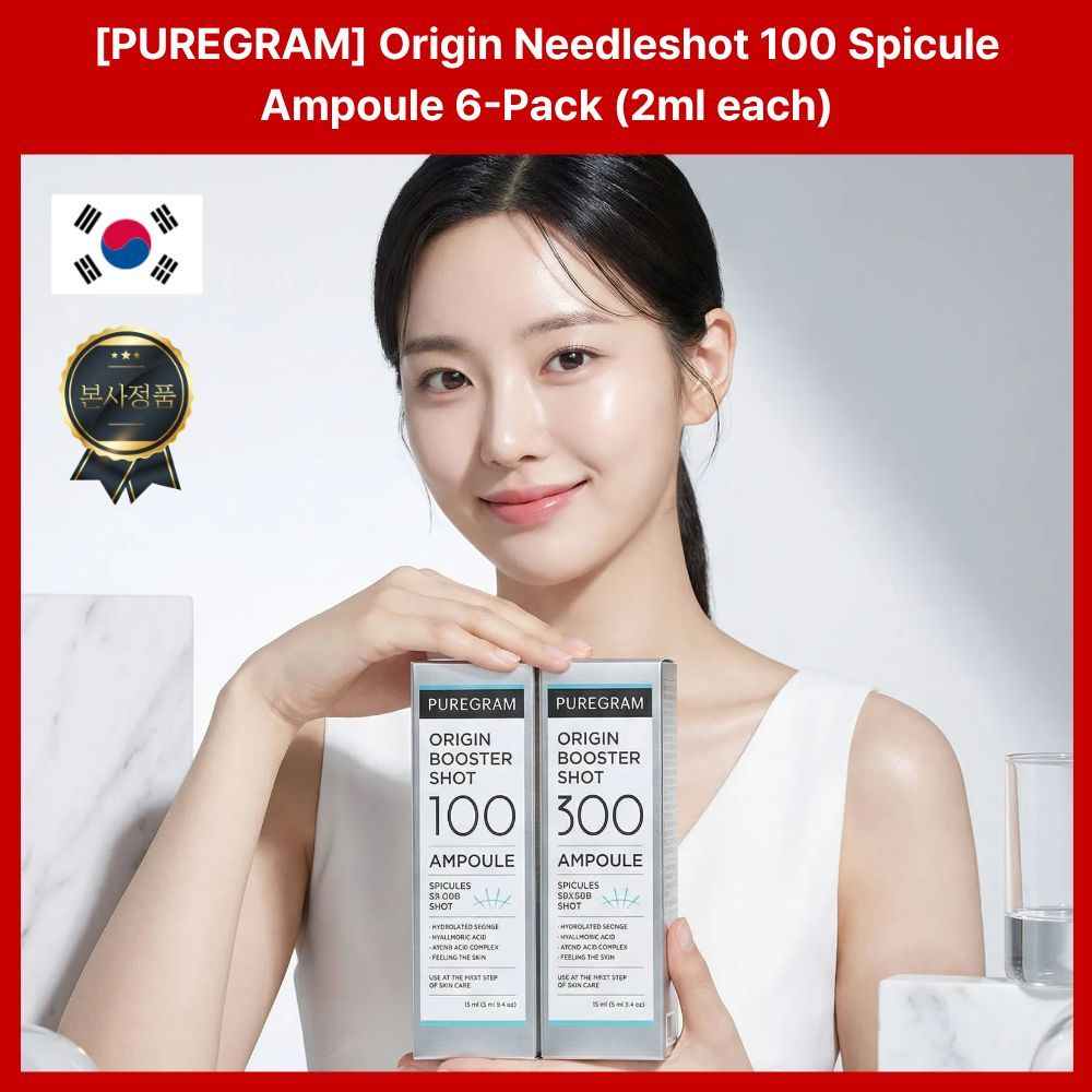 [PUREGRAM] Origin Needleshot 100 Spicule Ampoule 6-Pack (ตัวละ 2ml)