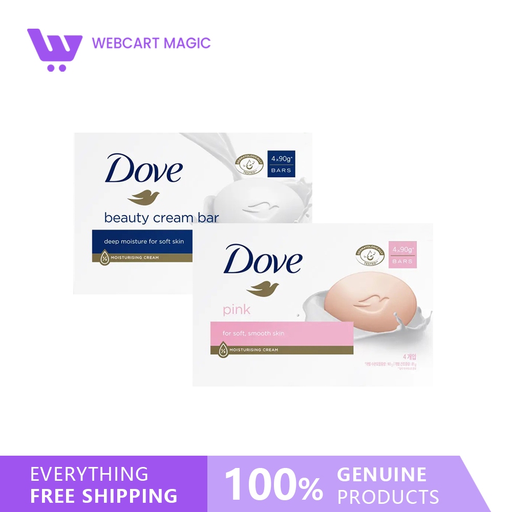 DOVE SENSITIVE BEAUTY BAR SOAP/PINK BEAUTY BAR SOAP 90gx6