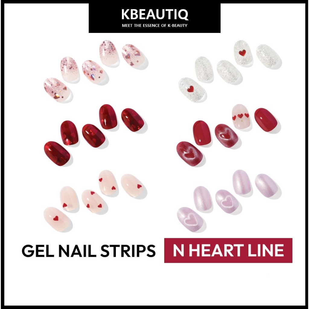 OHORA GEL NAIL STRIPS - เอ็น HEART LINE
