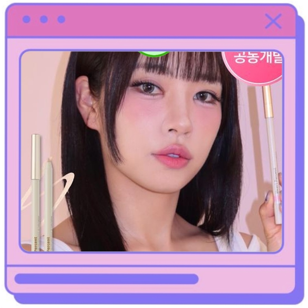 Heart Percent Dote On Mood Gel Eyeliner Pencil 0.5g