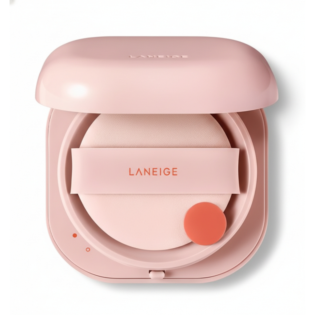 LANEIGE NEW Neo Cushion Foundation Glow 15g – 21N1,23N1,25N1, Natural Radiant Finish