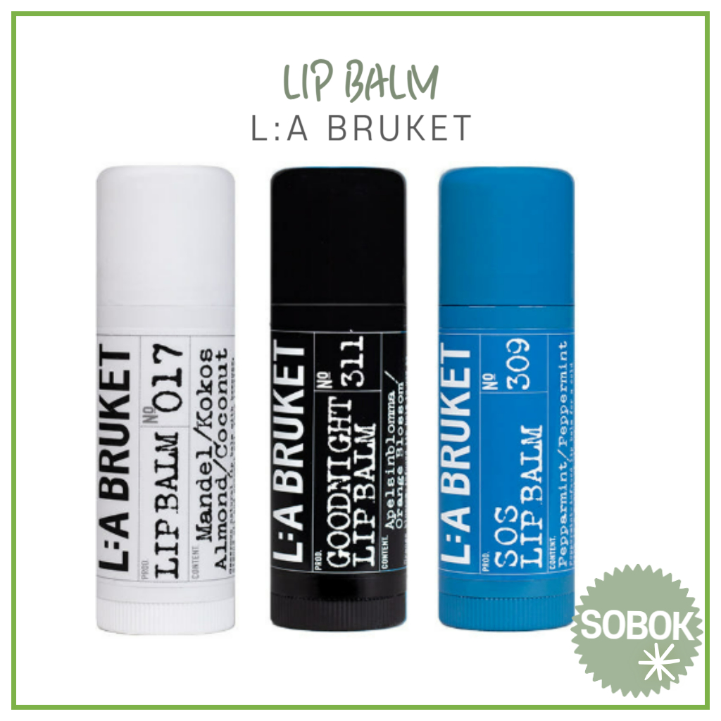 [L:A BRUKET] LA BRUKET LIP BALM 14g 3types