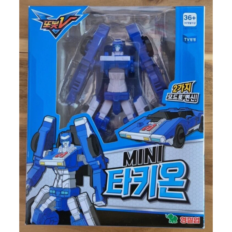 YOUNG TOYS Tobot V Mini TACHYON หุ่นยนต์ยานพาหนะ Transformation Action Figure เวอร์ชั่นเกาหลี
