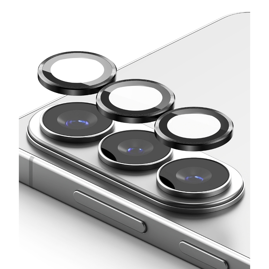 Ringke Camera Lens Frame Glass สำหรับ Galaxy S26 Plus / S26 ตัวป้องกันเลนส์กล้องพร้อมกรอบอลูมิเนียม