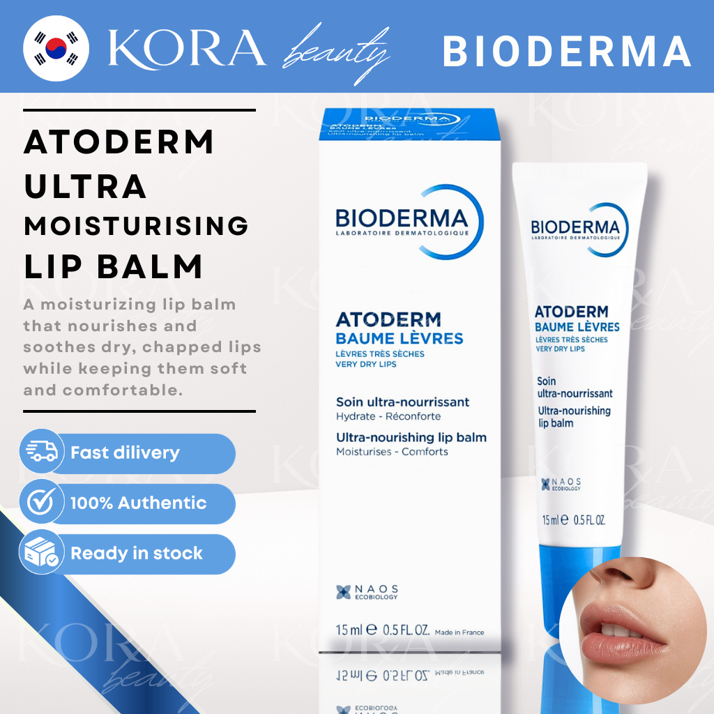 [Bioderma] Atoderm Lèvres Lip Balm – Restorative 4g
