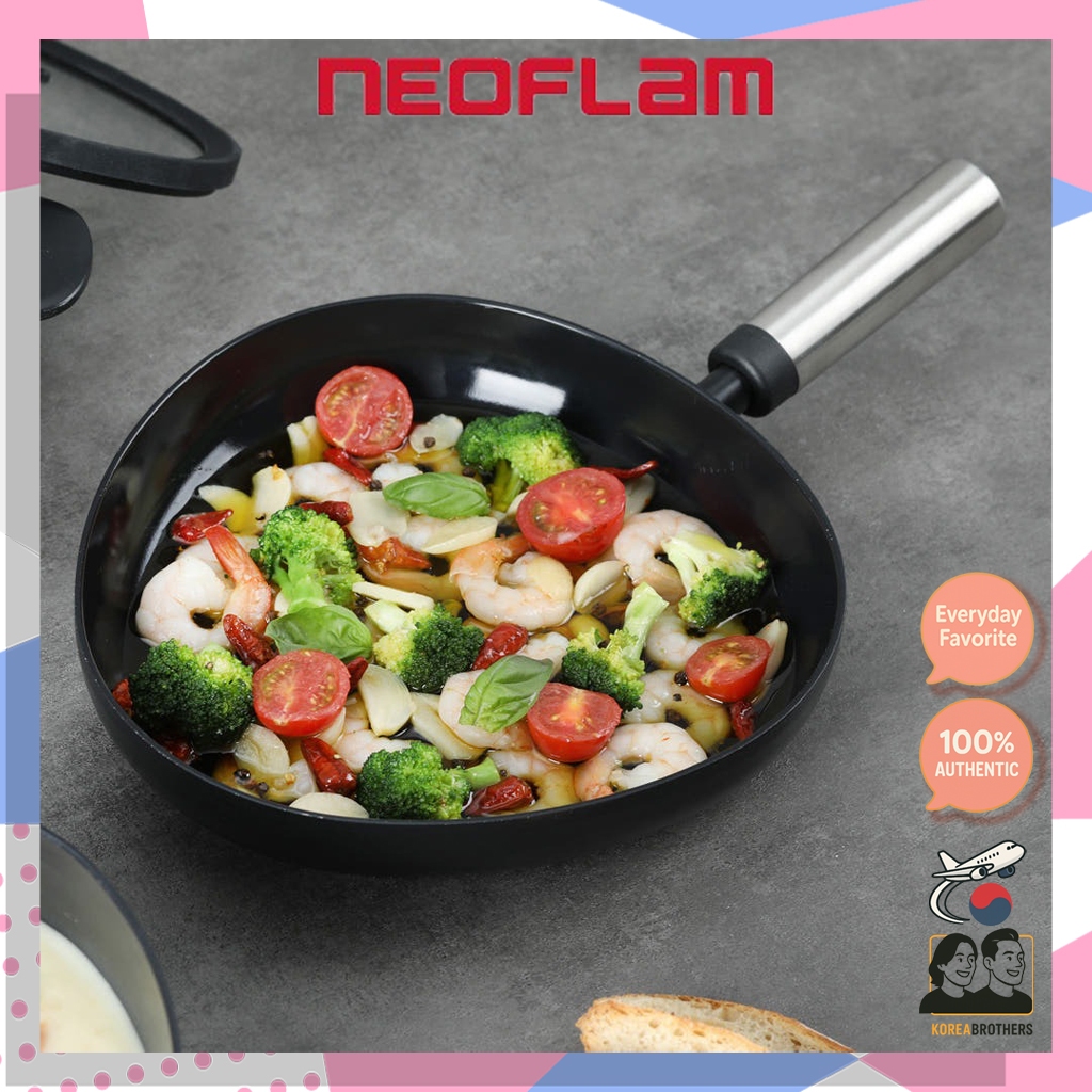 นีโอแฟลม ฟิก้า เอเพ็กซ์ ฟรายปัน - 24ซม │ เคลือบเซรามิก Xtrema แบบไม่ติด │ ผลิตในเกาหลี