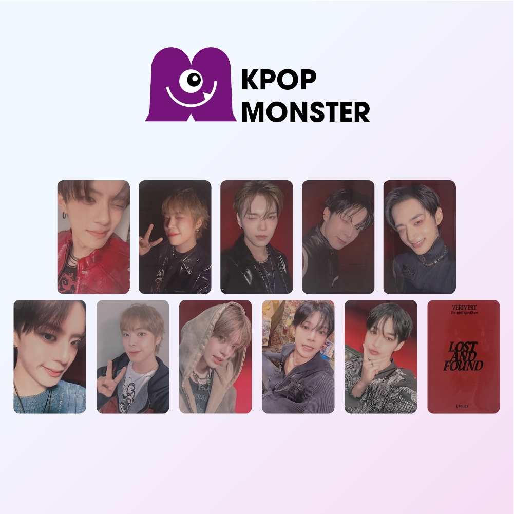 [VERIVERY] LOST AND FOUND / JJMUSE Relay Call Event(12.23) Photocard