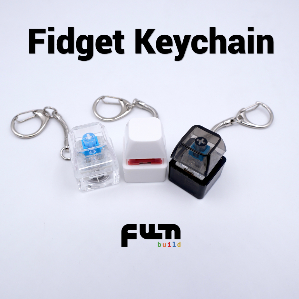 FIDGET KEYCHAIN สวิตช์คีย์บอร์ดเชิงกลแบบกําหนดเองทําให้ของคุณเอง