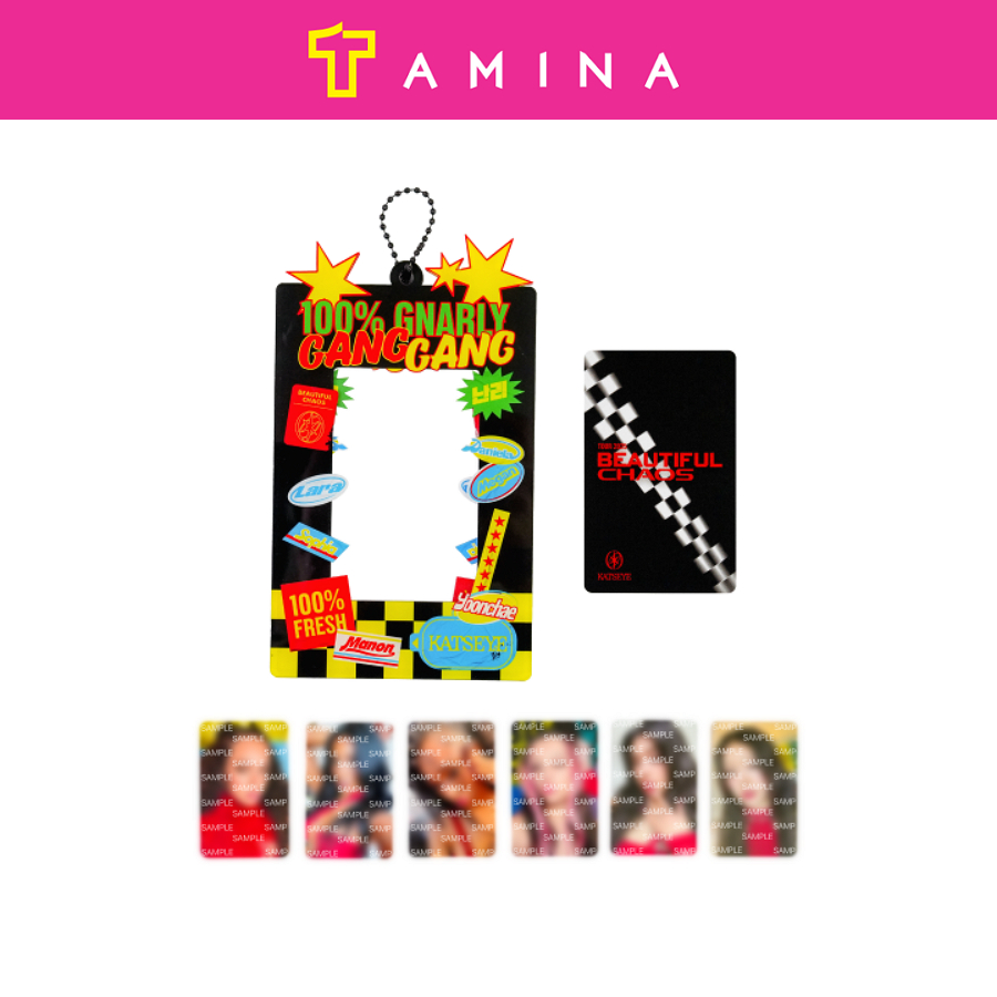 KATSEYE Beautiful Chaos Photocard Holder