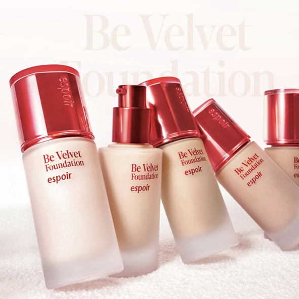 [ESPOIR ] BE VELVET FOUNDATION SPF22 PA++ 30g(ใหม่)