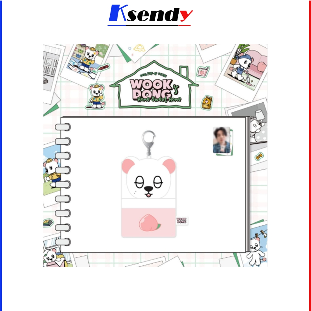 ( LEE DONG WOOK ) [ WOOKDONG'S HOME SWEET HOME ] MD 04.WOOKDONG Blanket Keyring