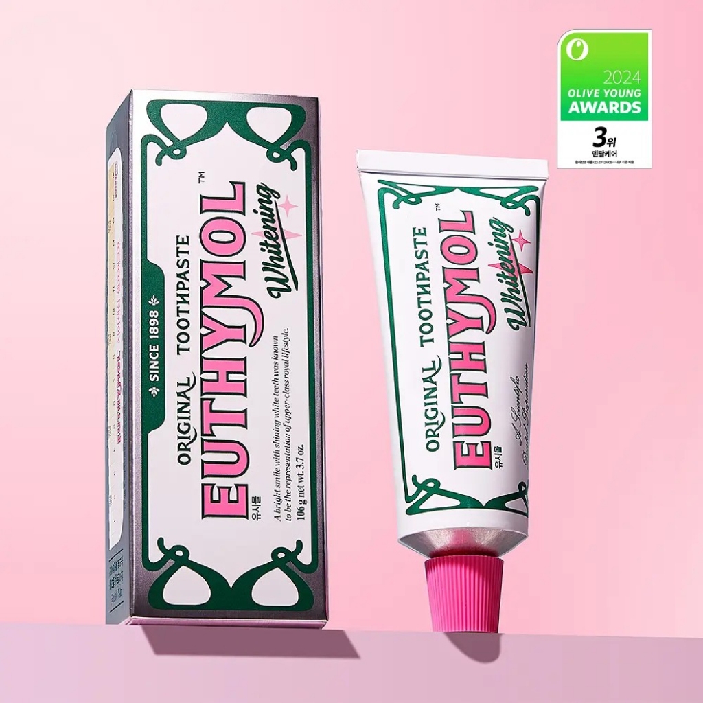[Euthymol] ยาสีฟัน 106ก / ออริจินัล ไวท์เทนนิ่ง ม่วง แก้ไข ราคา ถูกที่สุด ดีลบีเคเค แกลเลอรีภาพที่ 4