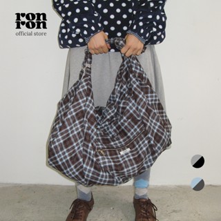 [RONRON] Heart Zip Pocket 2Way Duffle Bag / 2colors