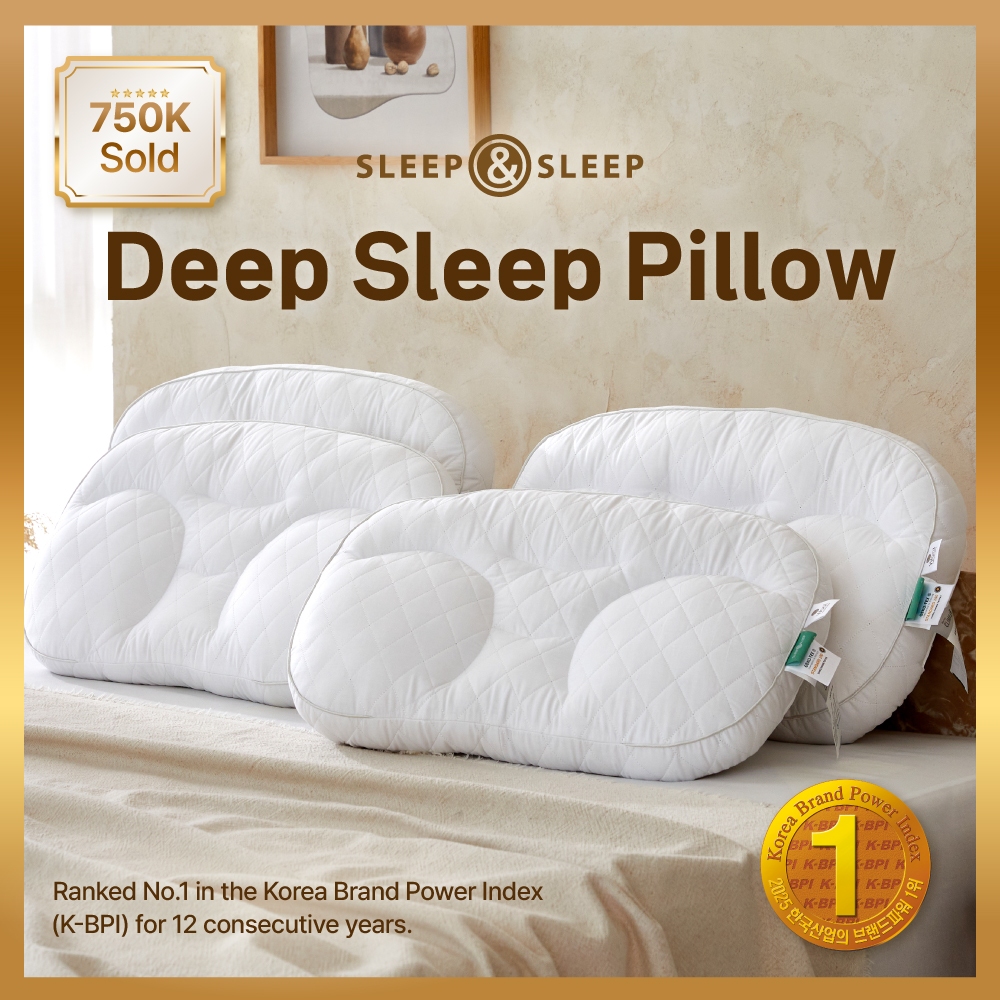 หมอน Evezary Sleep&Sleep  Deep Sleep(IU) - Premium 4-Z Ergonomic - เจ้าของแบรนด์ (D2C)