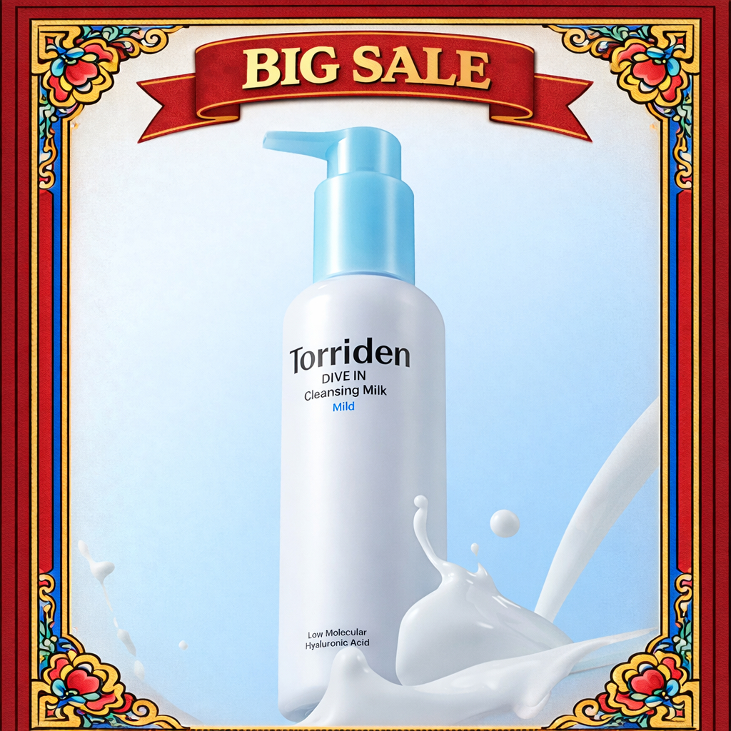 Torriden DIVE-IN นมทําความสะอาดกรดไฮยาลูโรนิกโมเลกุลต่ํา 200มล