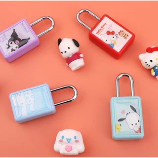 [Sanrio] ล็อค 3 หน้าปัด Cinnamoroll / Pochacco / กุญแจล็อครหัสผ่าน Kuromi