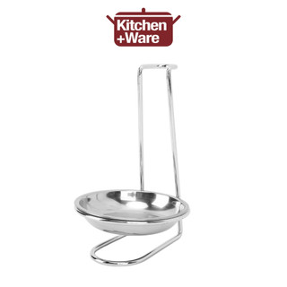 Stainless Steel Vertical Ladle Holder/ Upright Soup Spoon Stand with Drip Tray/ Sturdy and durable