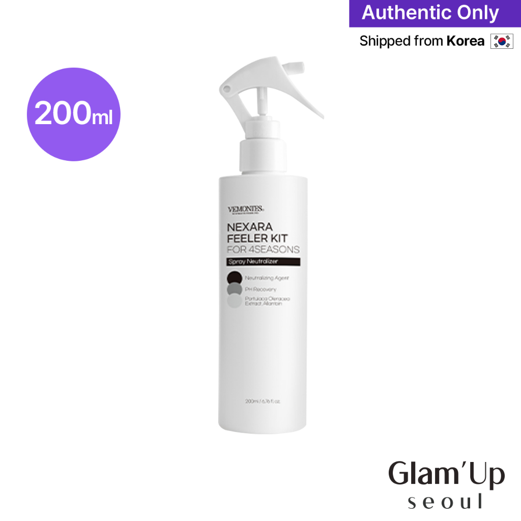 [Vemontes] Nexara Feeler Kit Spray Neutralizer 200ml | สเปรย์ปรับสมดุล pH หลังทำทรีตเมนต์ | เวชสำอางเกาหลี คลินิกสกินแคร์