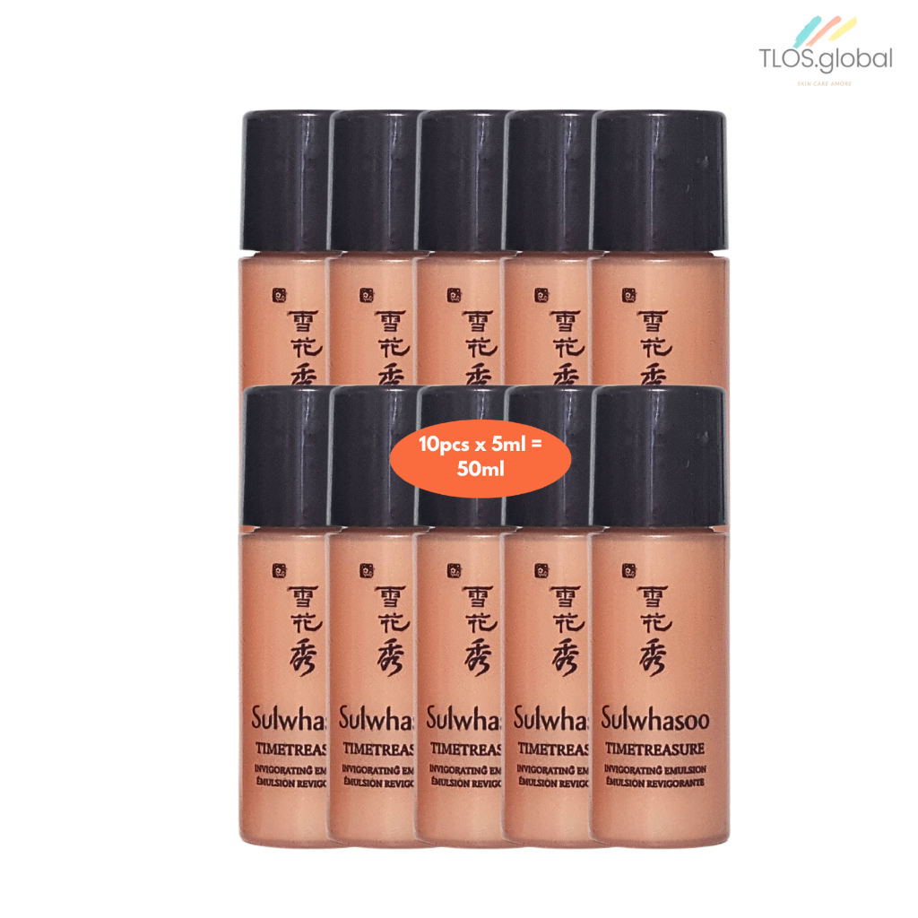 !!ขายปิด!! 10pcs or 5pcs 5ml Sulwhasoo Timetreasure Invigorating Emulsion