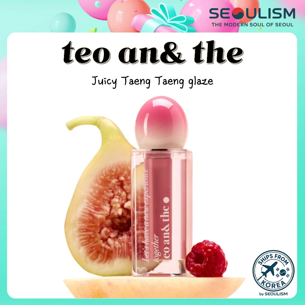 🇰🇷[TEO&THE] Juicy Tangtang Glaze | กลอสซี่ ลิป เกลซ | ลิปเมคอัพเกาหลี