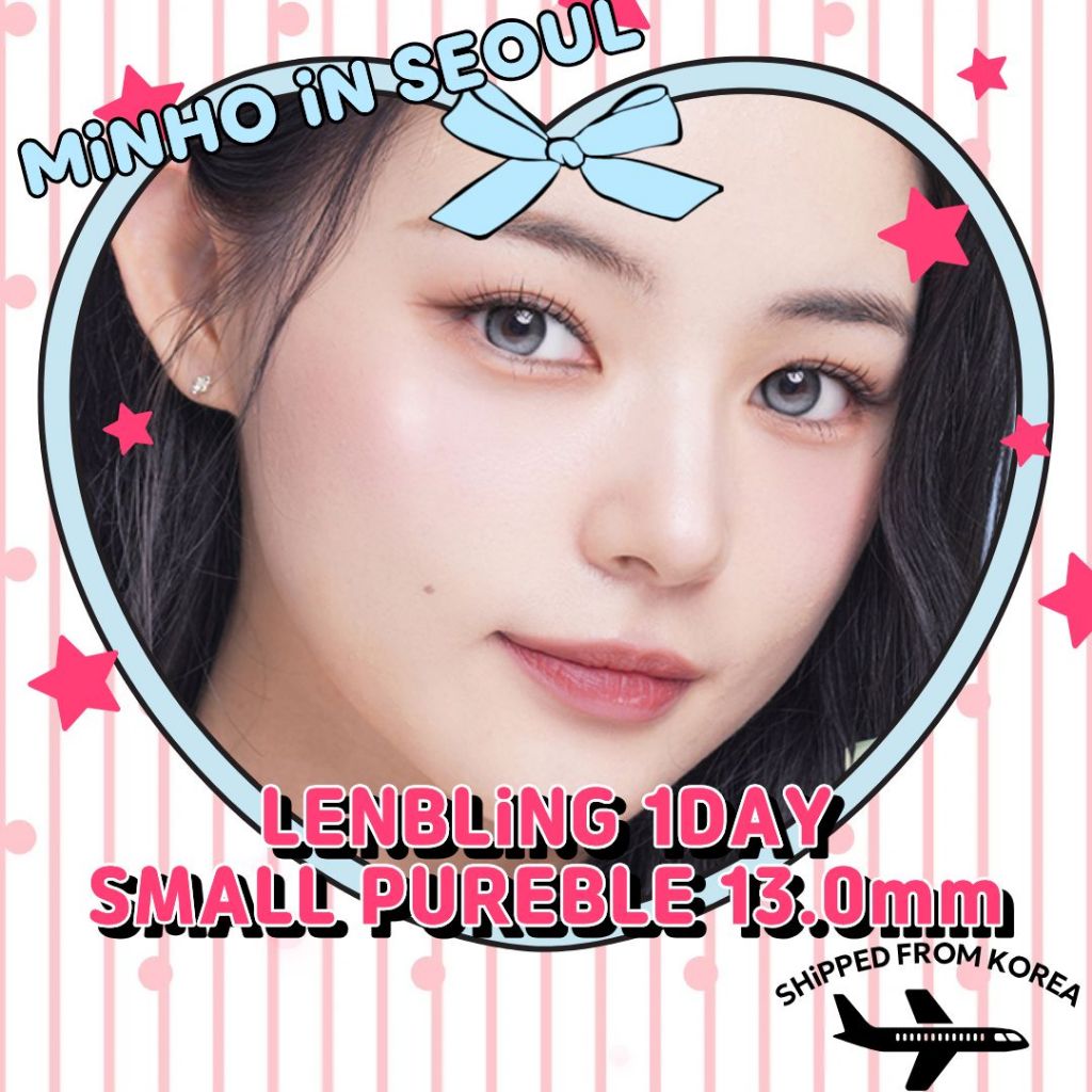 LENBLING SMALL PUREBLE 1day 3 สี คอนแทคเลนส์| G.DIA G.DIA 13.0 มม. (10p) เลนส์เครื่องสําอาง K-Beauty