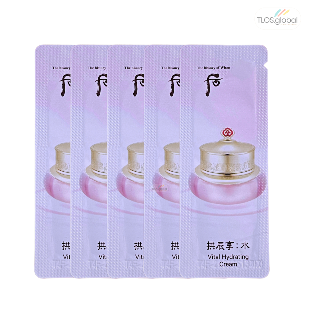 30pcs or 60pcs 1ml Whoo Gongjinhyang Vital Hydralting Cream