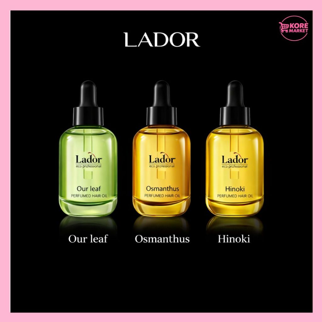 LADOR PERFUMED HAIR OIL – OUR LEAF / OSMANTHUS / HINOKI (30ML)