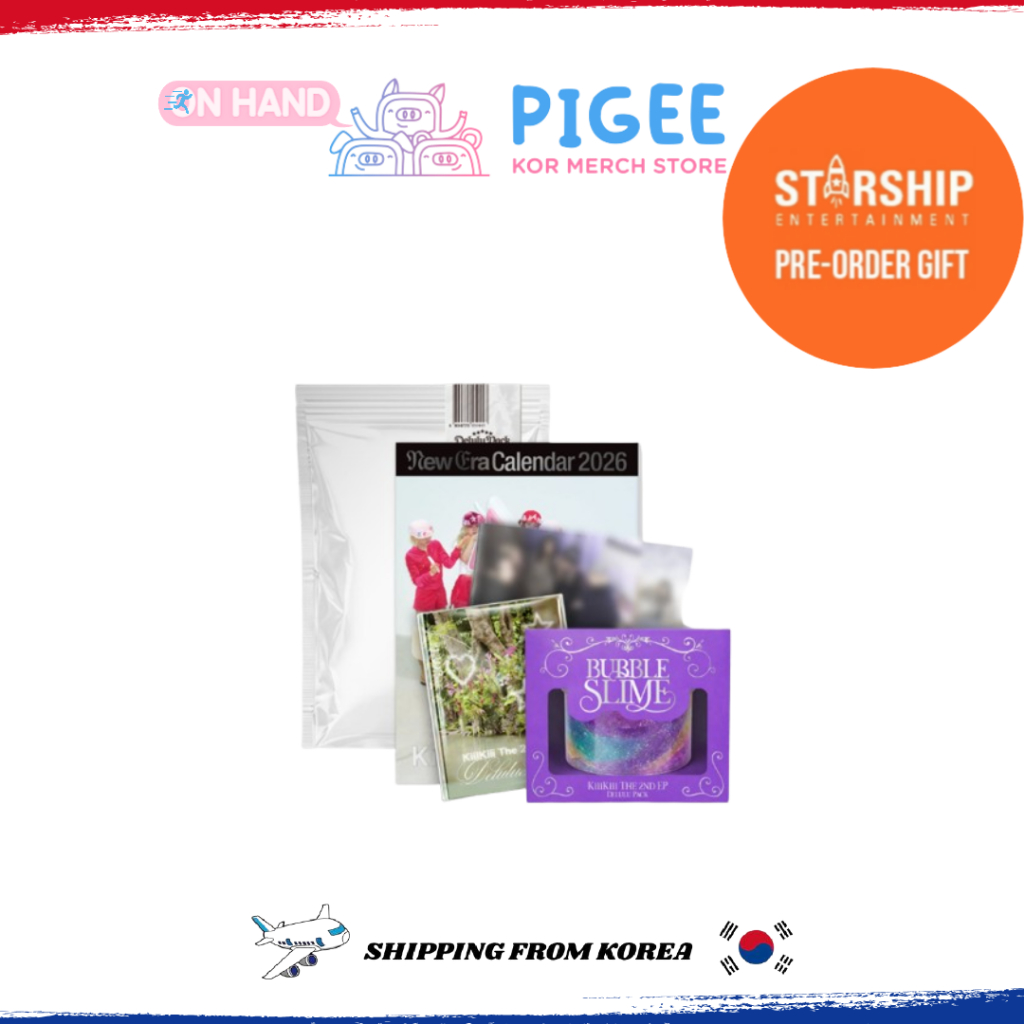 [POB] KiiiKiii - [ DELULU PACK ] 2ND EP 4SET