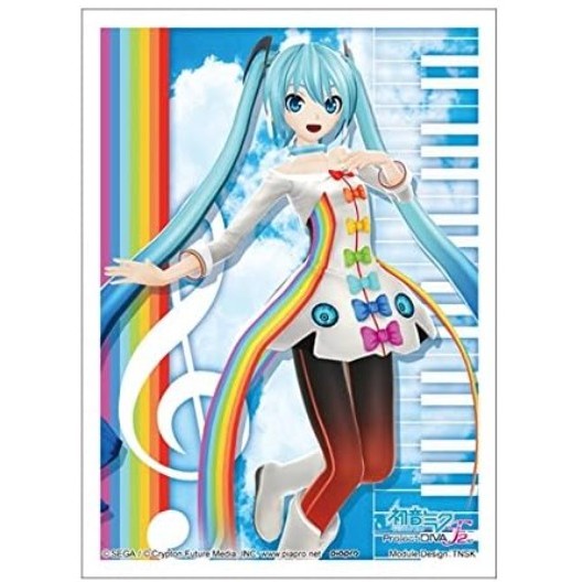 Bushiroad Hatsune Miku Rainbow Line Vocaloid Project Diva-F 2Nd Card Sleeves Vol.672